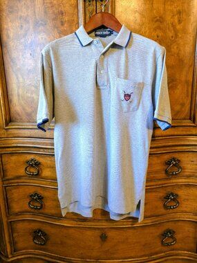 GRAY POLO GOLF polo shirt (M) by Ralph Lauren